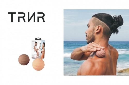 TRNR 激發點按摩球 - 波浪紋 (pair)